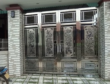 Báo giá thi công cửa cổng inox tại Hải Phòng